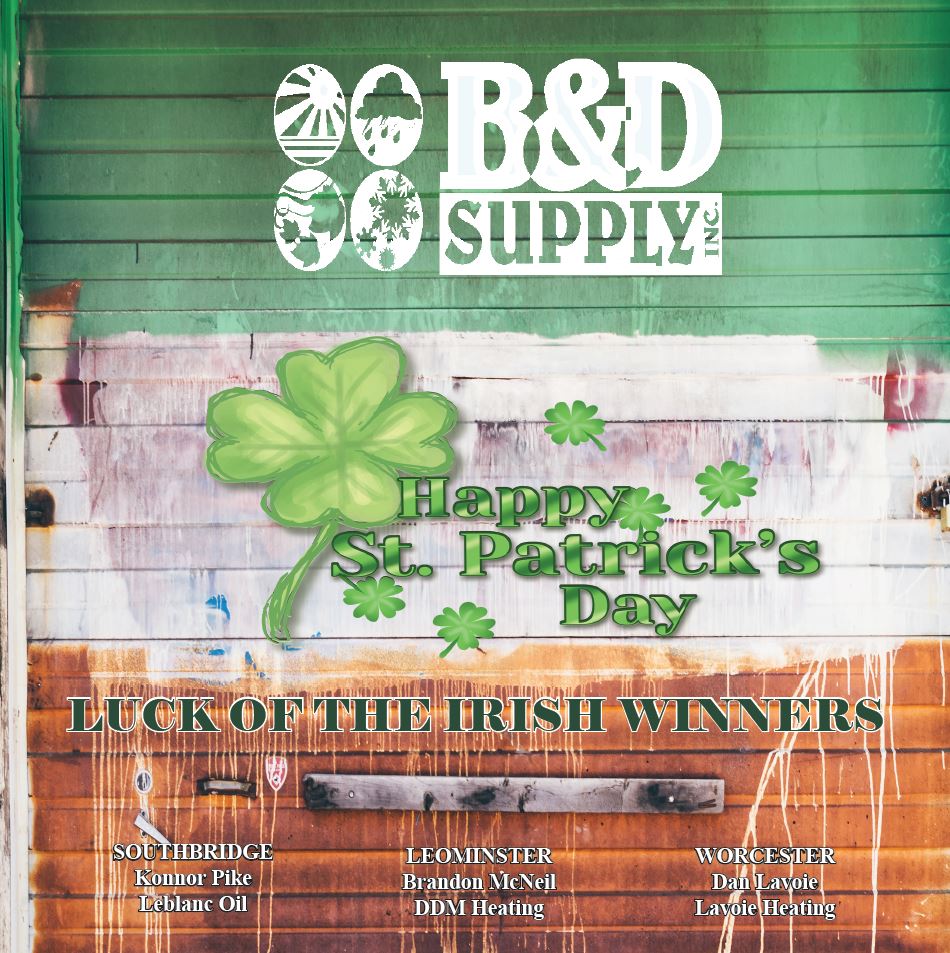 Happy Saint Patrick's Day - Luck Of The Irish Winners